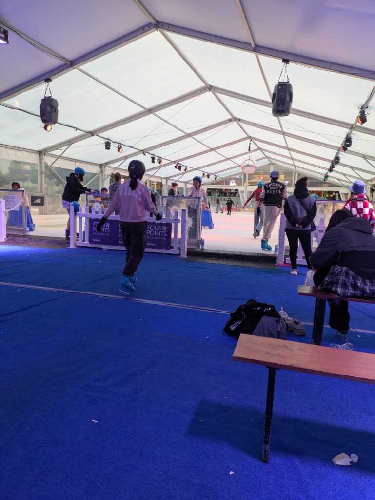 ice skating