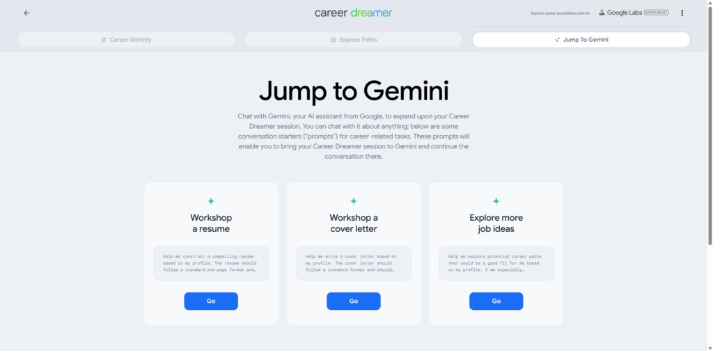 Career Dreamer Gemini