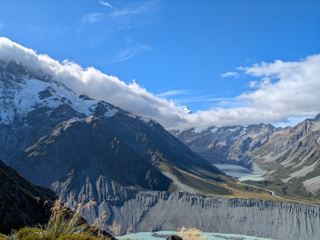 Mt.Cook Sealy Tarns Viewpoint